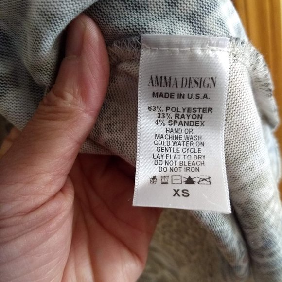 Amma abstract geometric knit tunic dress NWOT - Picture 6 of 10